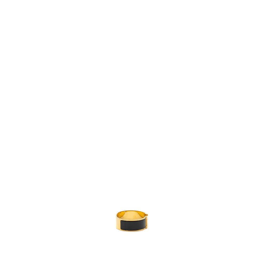 HERMES CLIC CLAC H BRACELET BLACK GHW