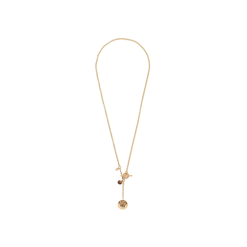 HERMES EX-LIBRIS PENDANT ROSE GOLD
