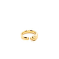 CARTIER PANTHERS DE CARTIER RING YELLOW GOLD/TSAVORITE GARNETS/ONYX