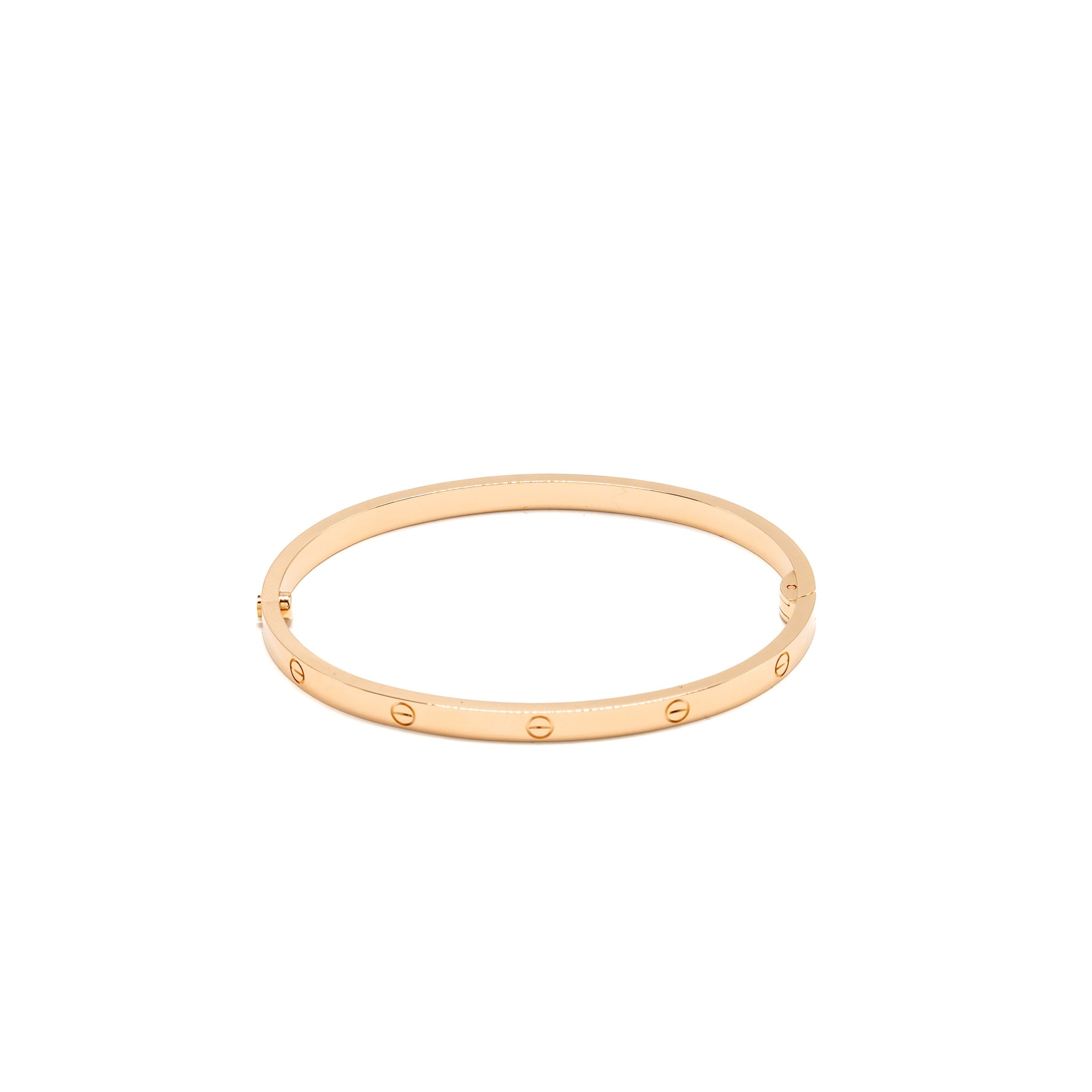 CARTIER LOVE BRACELET ROSE GOLD