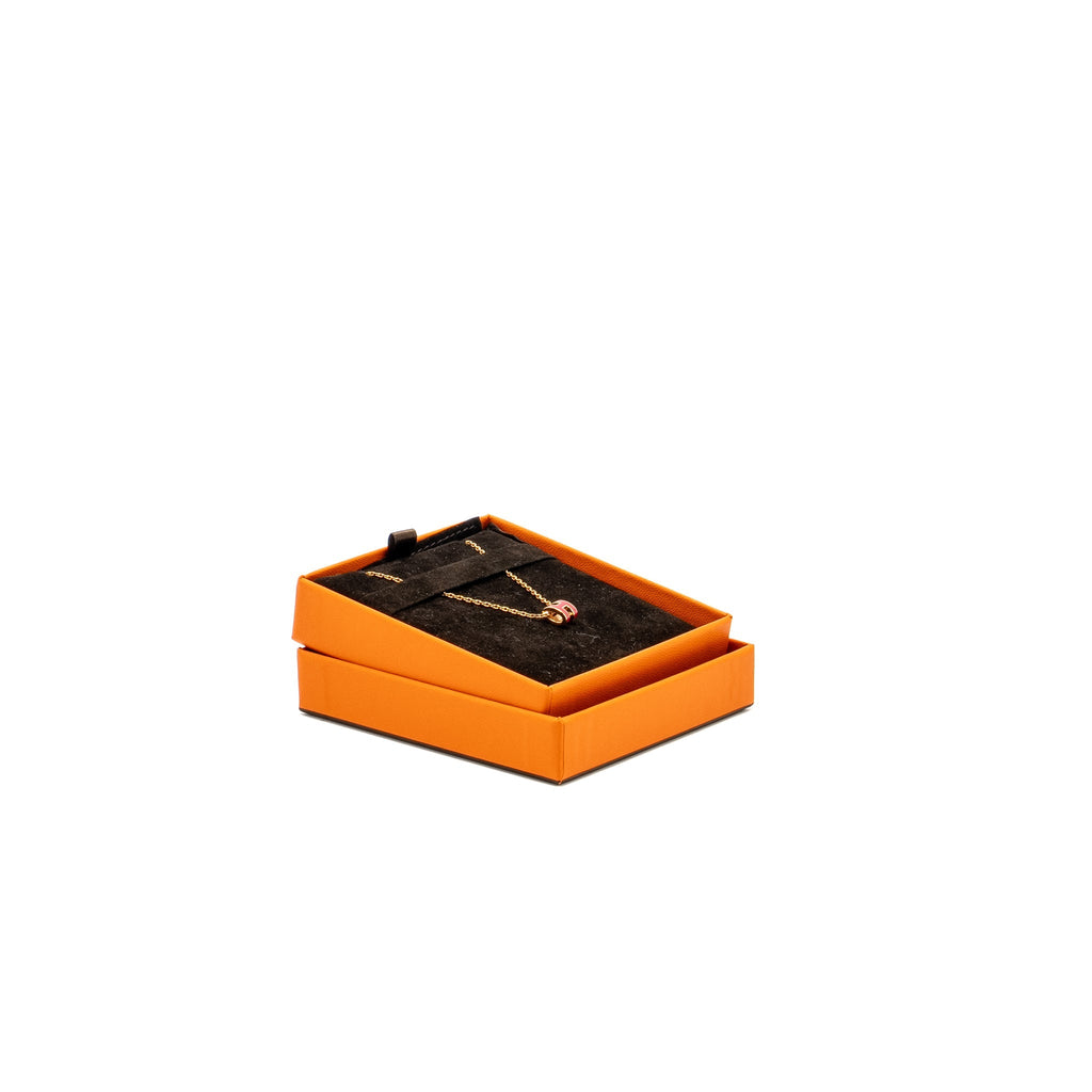 HERMES MINI POP H PENDANT PLOR ROS FRAMBOISE RGHW