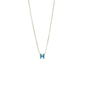 HERMES MINI POP H PENDANT BLUE SHW