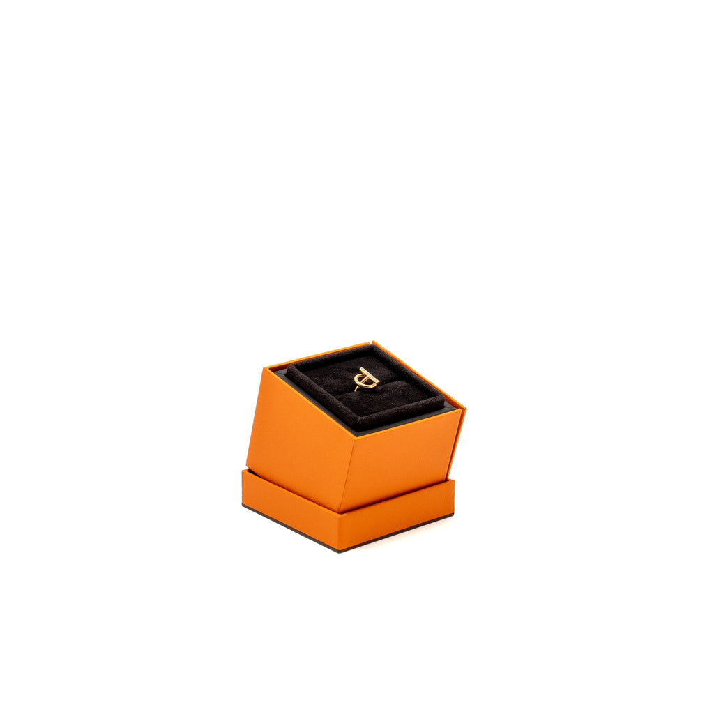 HERMES ECHAPPEE RING ROSE GOLD, DIAMONDS