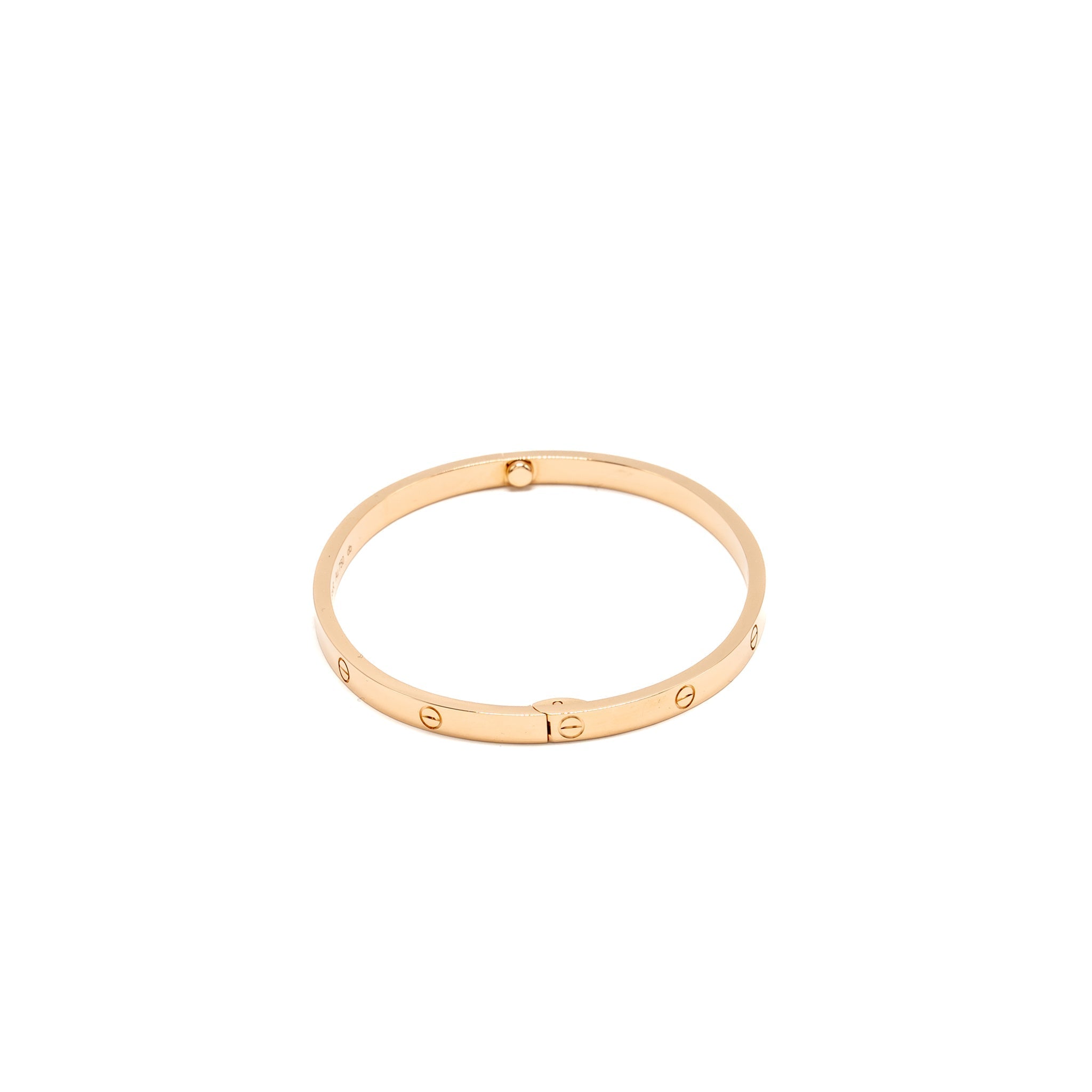 CARTIER LOVE BRACELET ROSE GOLD