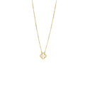 VAN CLEEF AND ARPELS VINTAGE ALHAMBRA PENDANT 18K YELLOW GOLD / MOTHER OF PEARL