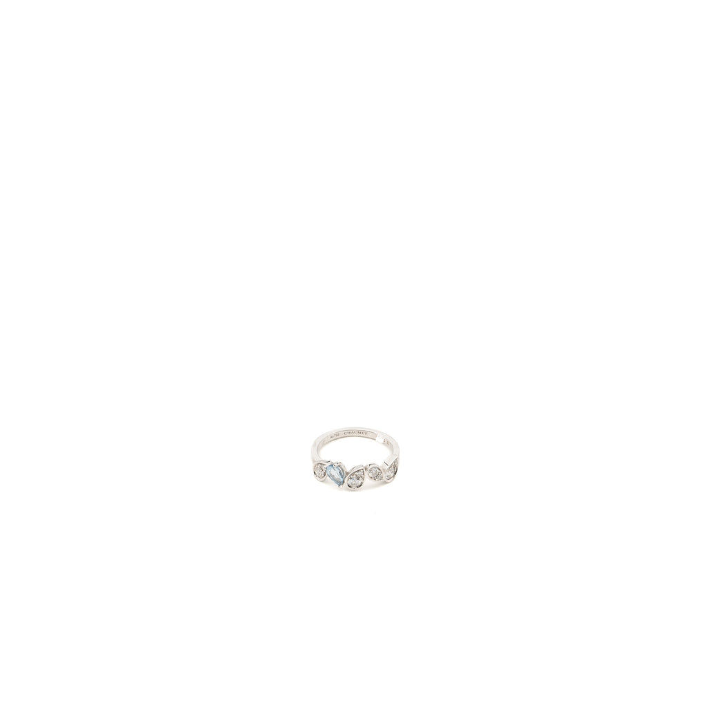 CHAUMET JOSEPHINE RONDE D’AIGRETTES RING WHITE GOLD / DIAMONDS