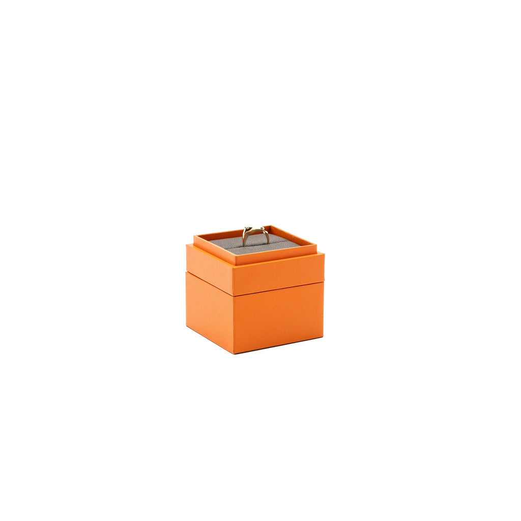 HERMES GALOP RING ROSE GOLD WITH DIAMOND