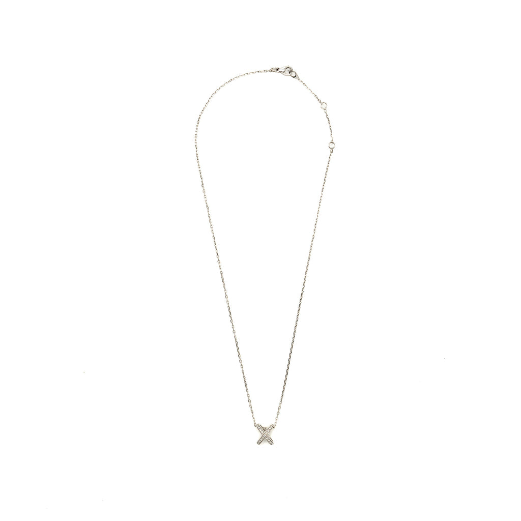 CHAUMET JEUX DE LIENS 18K WHITE GOLD WITH DIAMONDS