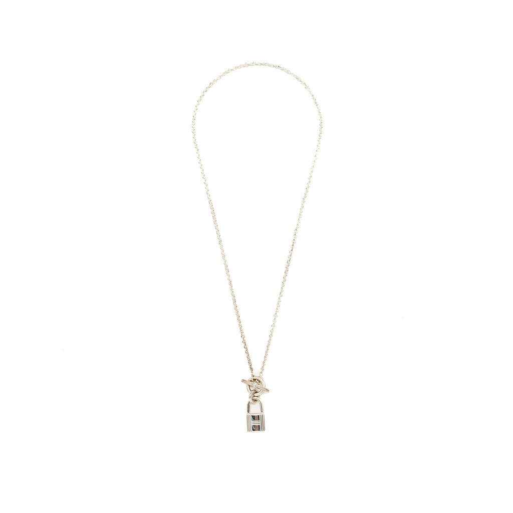 HERMES KELLY CADENAS PENDANT STERLING SILVER