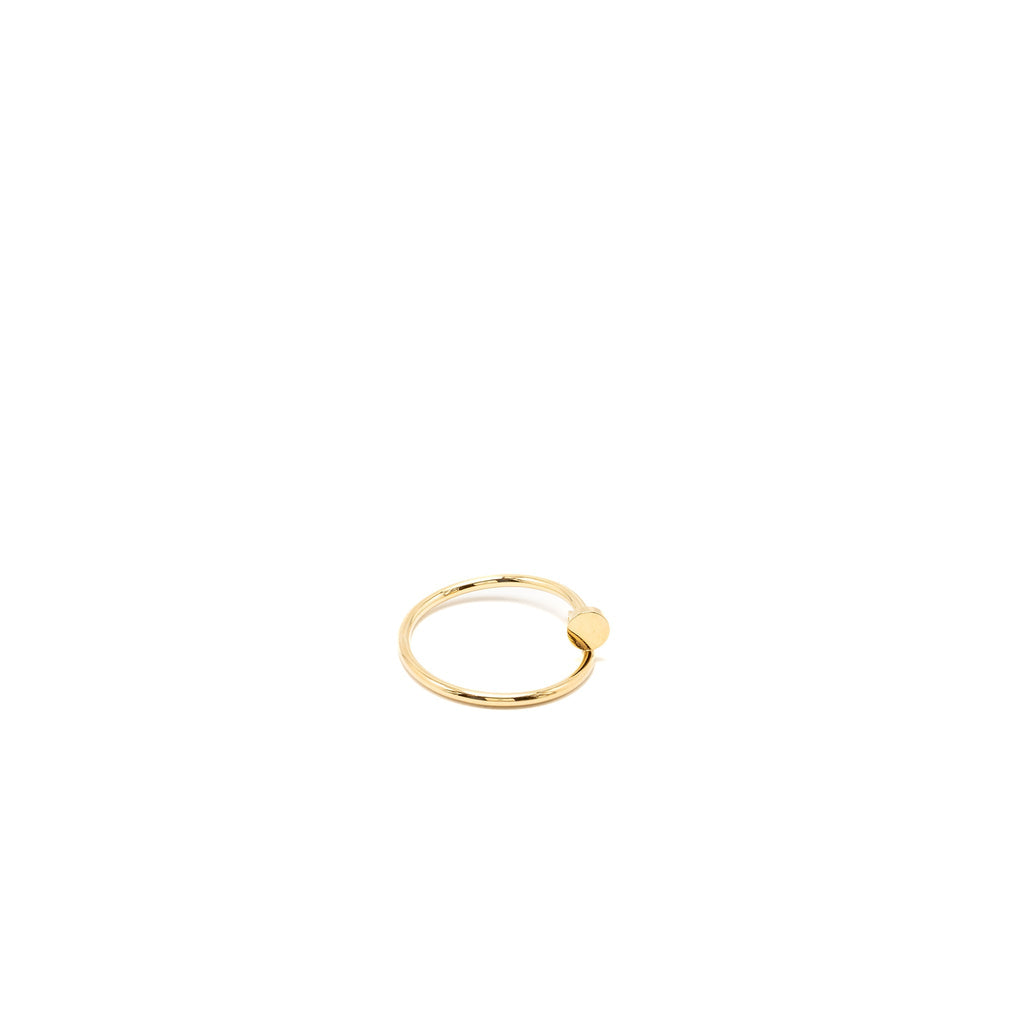 CARTIER JUSTE IN CLOU BRACELET YELLOW GOLD