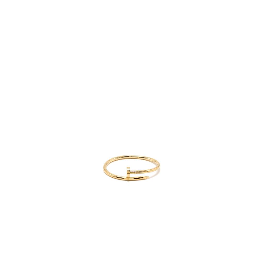 CARTIER JUSTE IN CLOU BRACELET YELLOW GOLD