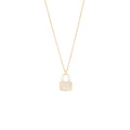 HERMES CONSTANCE AMULETTE PENDANT ROSE GOLD DIAMONDS
