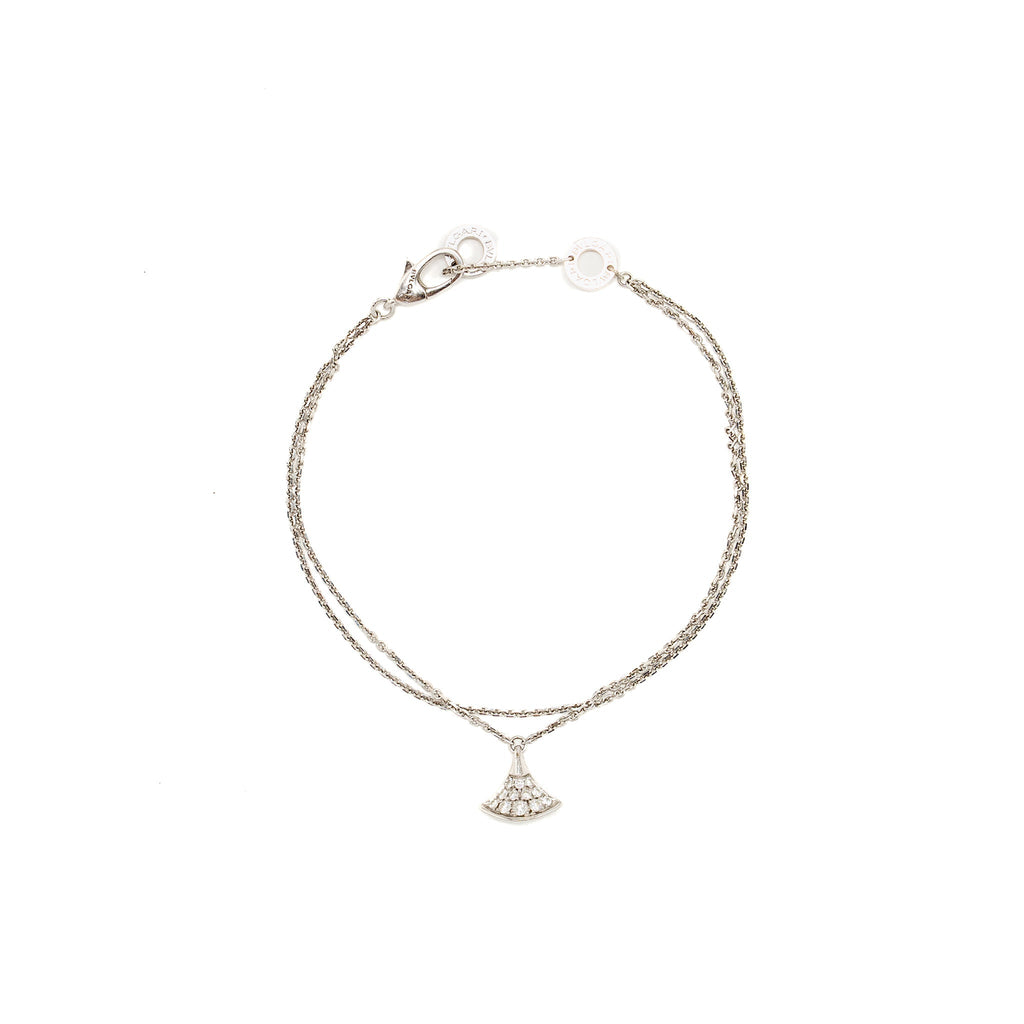 BVLGARI DIVA’S DREAM BRACELET WHITE GOLD PAVED DIAMONDS