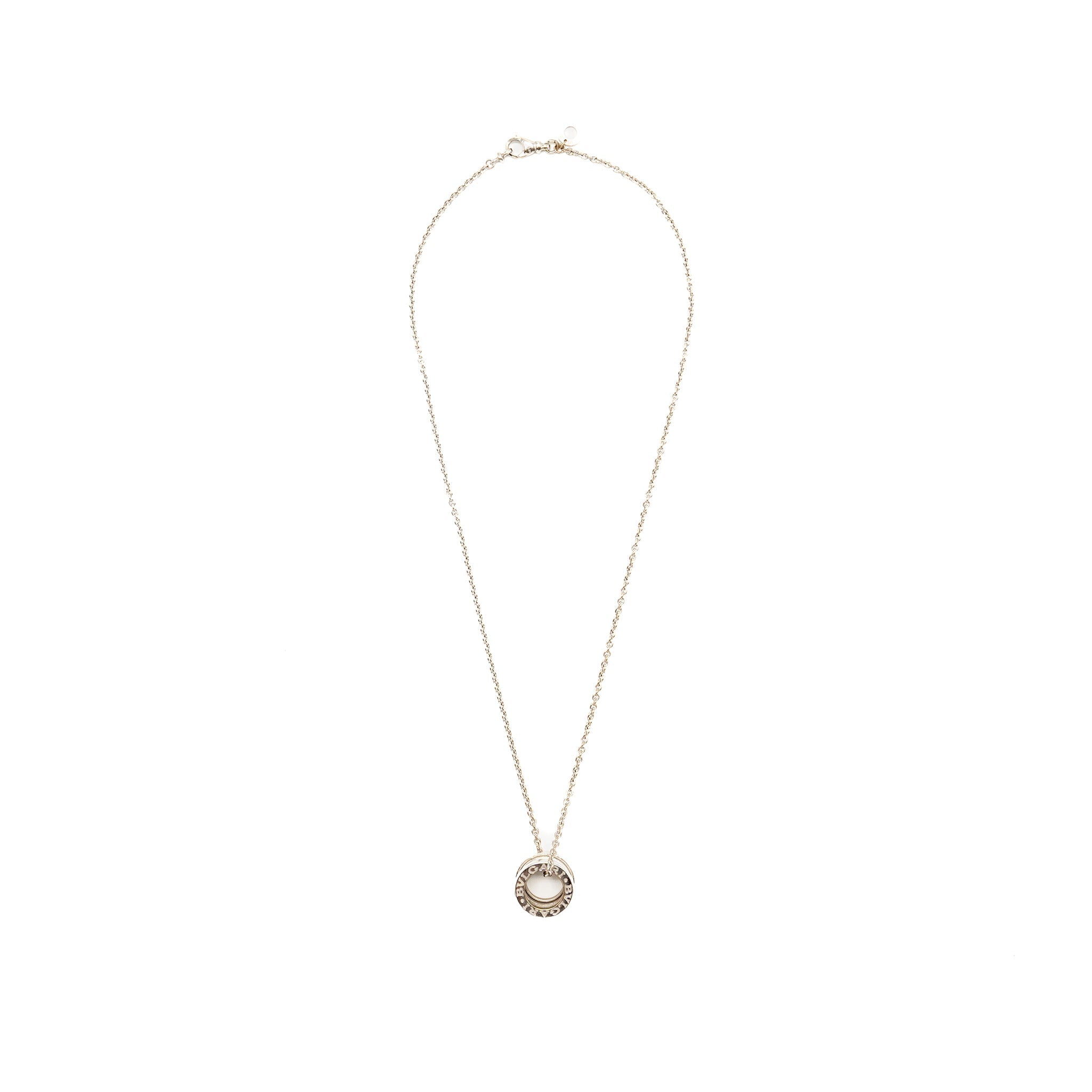 BVLGARI B ZERO 1 PENDANT 18K WHITE GOLD