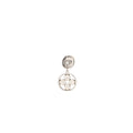 LOUIS VUITTON LDYLLE BLOSSOM EAR STUD, WHITE GOLD/DIAMOND