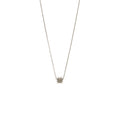 BVLGARI MINI B.ZERO NECKLACE WHITE GOLD PAVED DIAMONDS