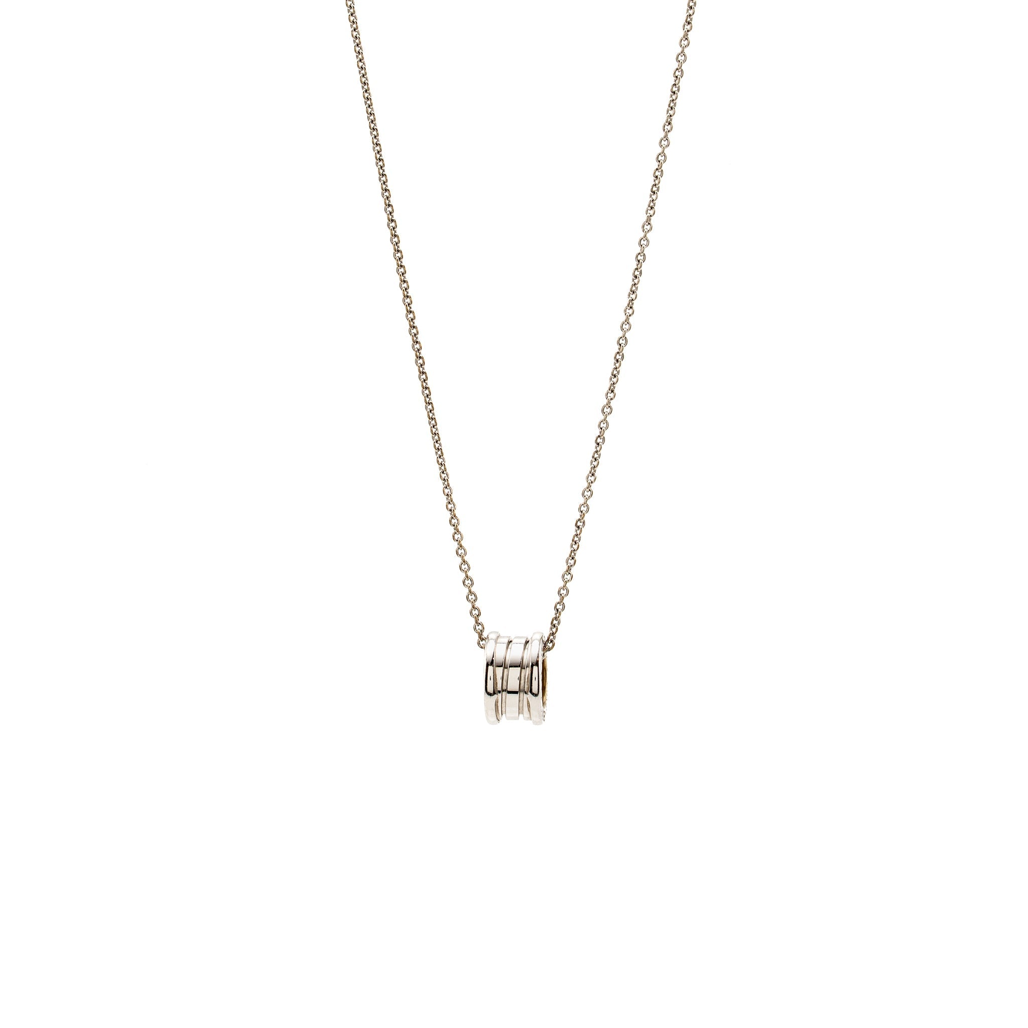 BVLGARI B ZERO 1 PENDANT 18K WHITE GOLD