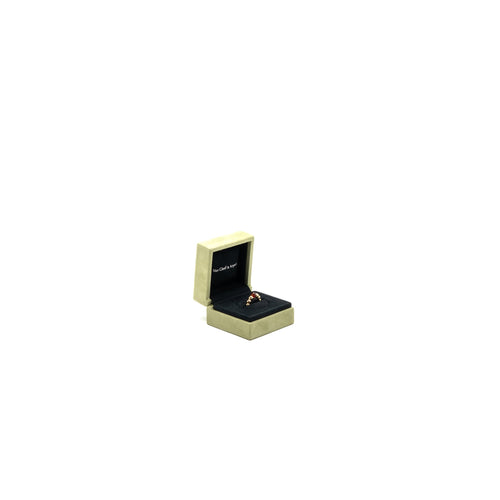 VAN CLEEF & ARPELS PERLEE VARIATION RING CARNELIAN ROSE GOLD