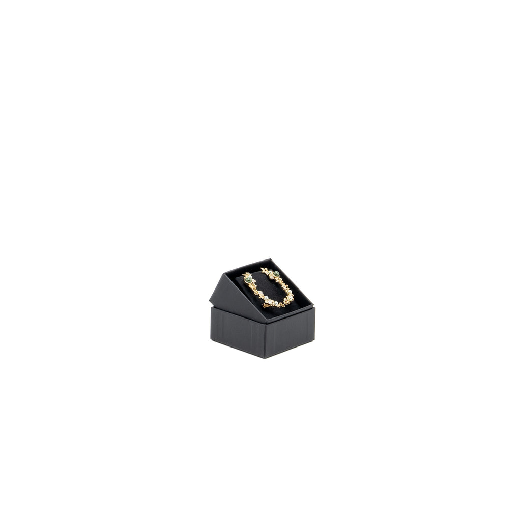 CHANEL STAR CC LOGO EAR CLIPS CRYSTAL/PEARL/GOLD TONE
