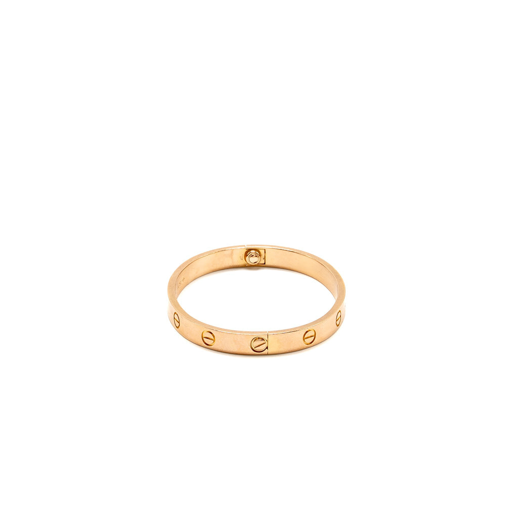 CARTIER LOVE BRACELET ROSE GOLD