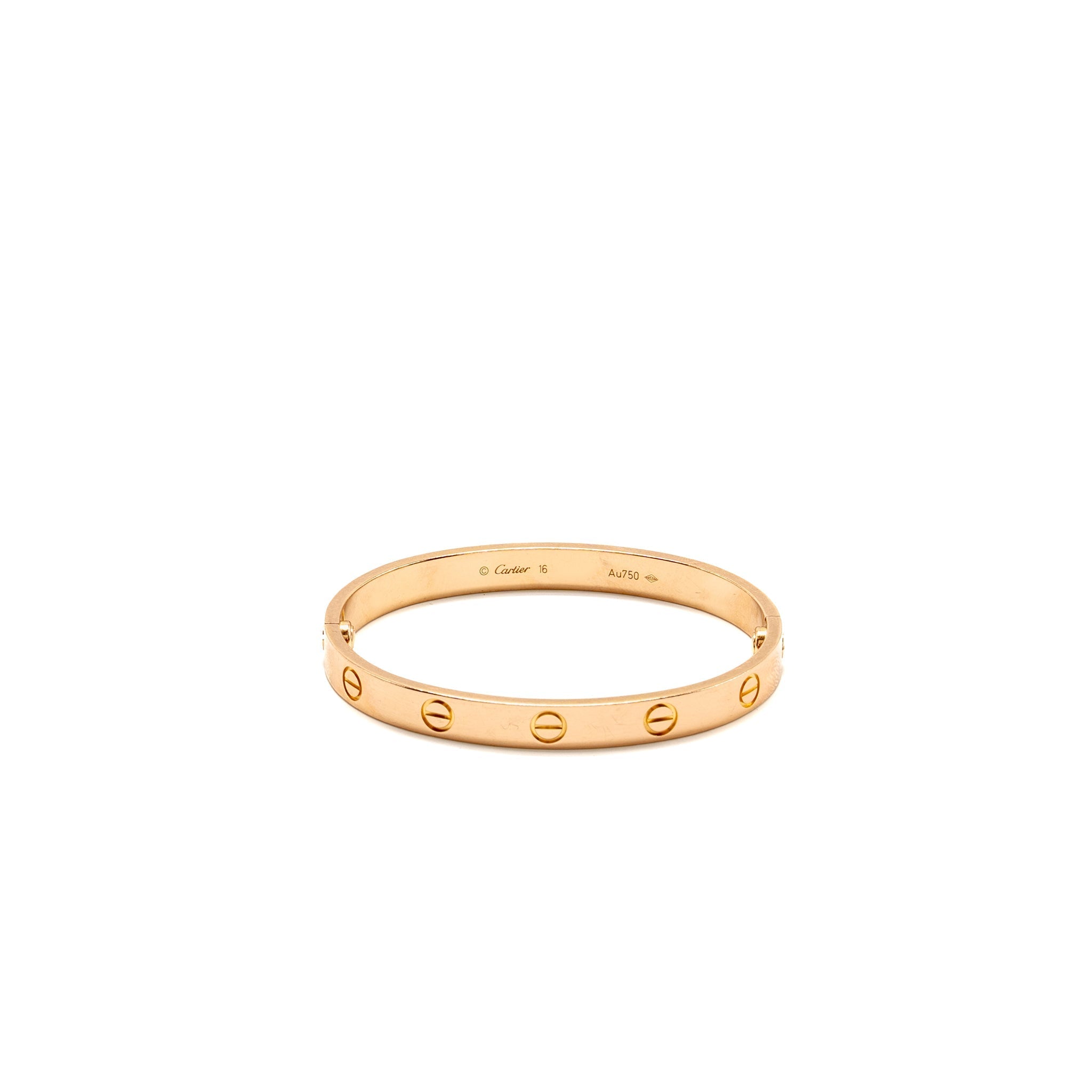 CARTIER LOVE BRACELET ROSE GOLD