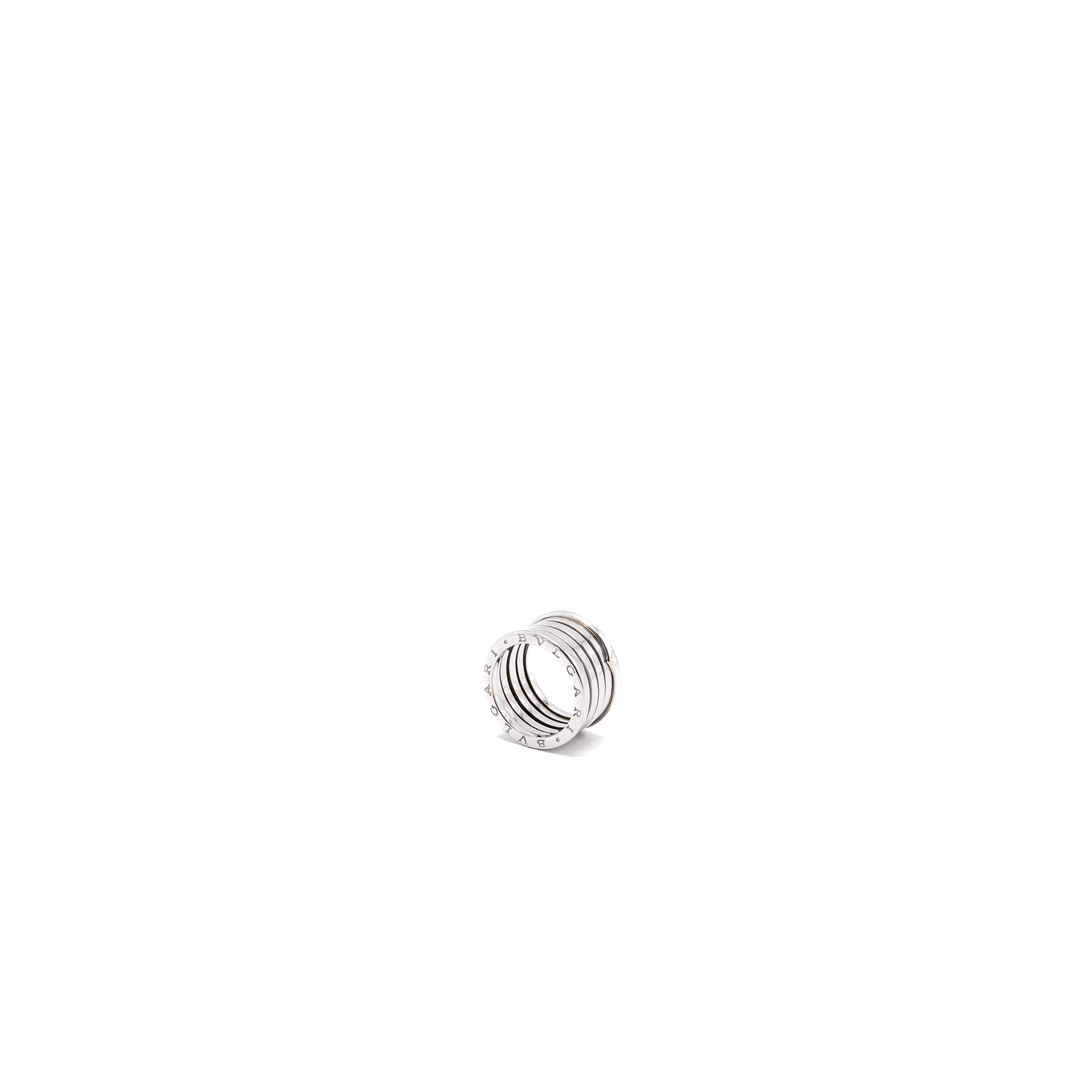 BVLGARI B.ZERO RING WHITE GOLD