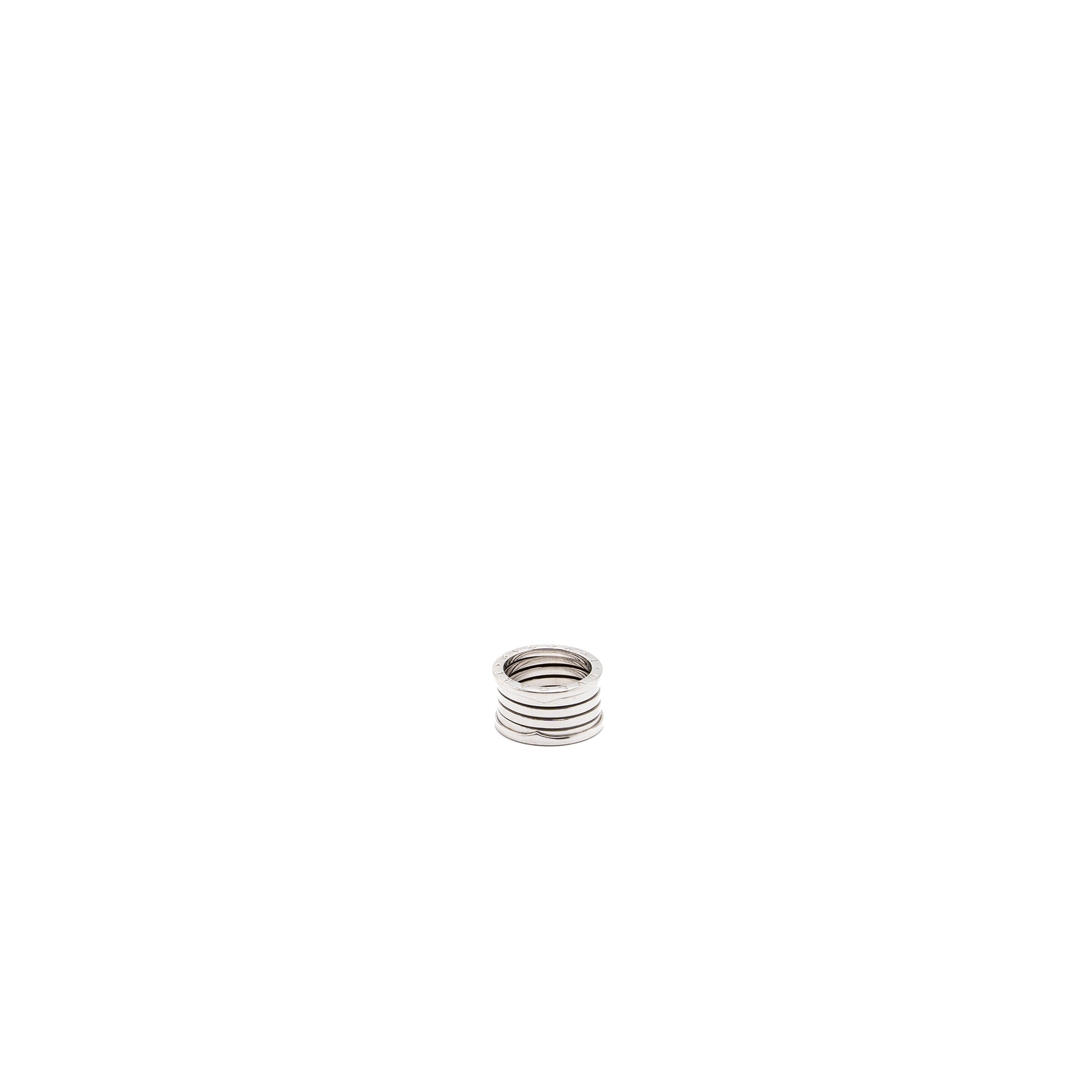 BVLGARI B.ZERO RING WHITE GOLD