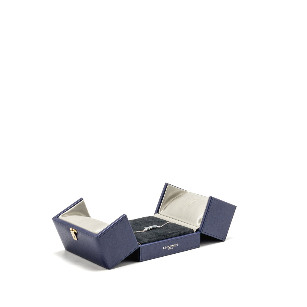 CHAUMET JOSEPHINE RINDE D’AIGRETTE NECKLACE WHITE GOLD / AQUAMARINES / DIAMONDS