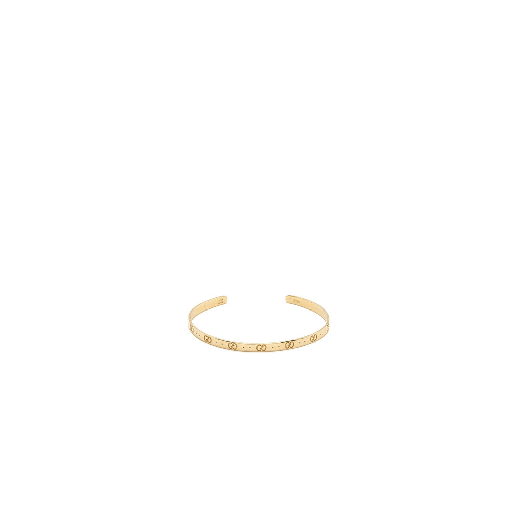 GUCCI ICON BRACELET 18K YELLOW GOLD