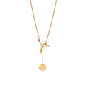 HERMES EX-LIBRIS PENDANT ROSE GOLD