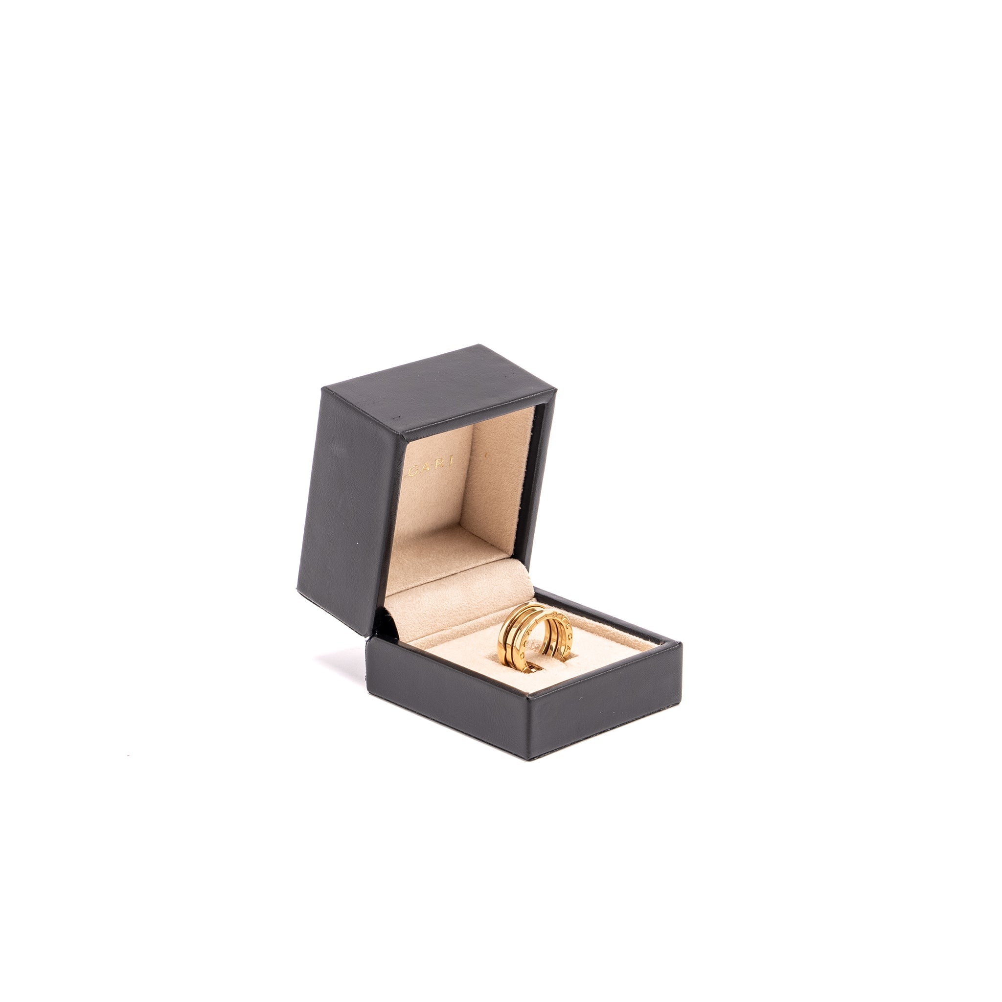 BVLGARI B ZERO RING THREE BAND 18K ROSE GOLD