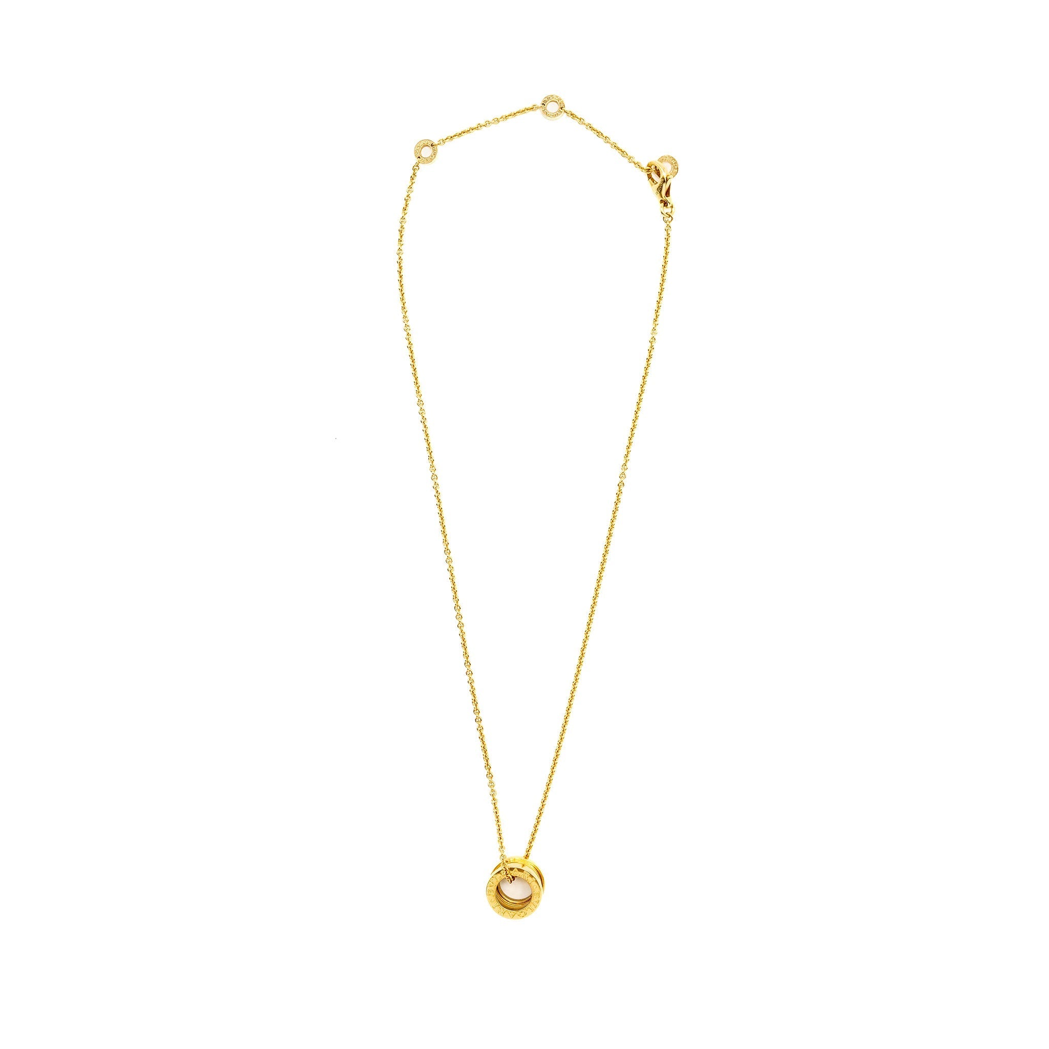BVLGARI B.ZERO1 NECKLACE YELLOW GOLD