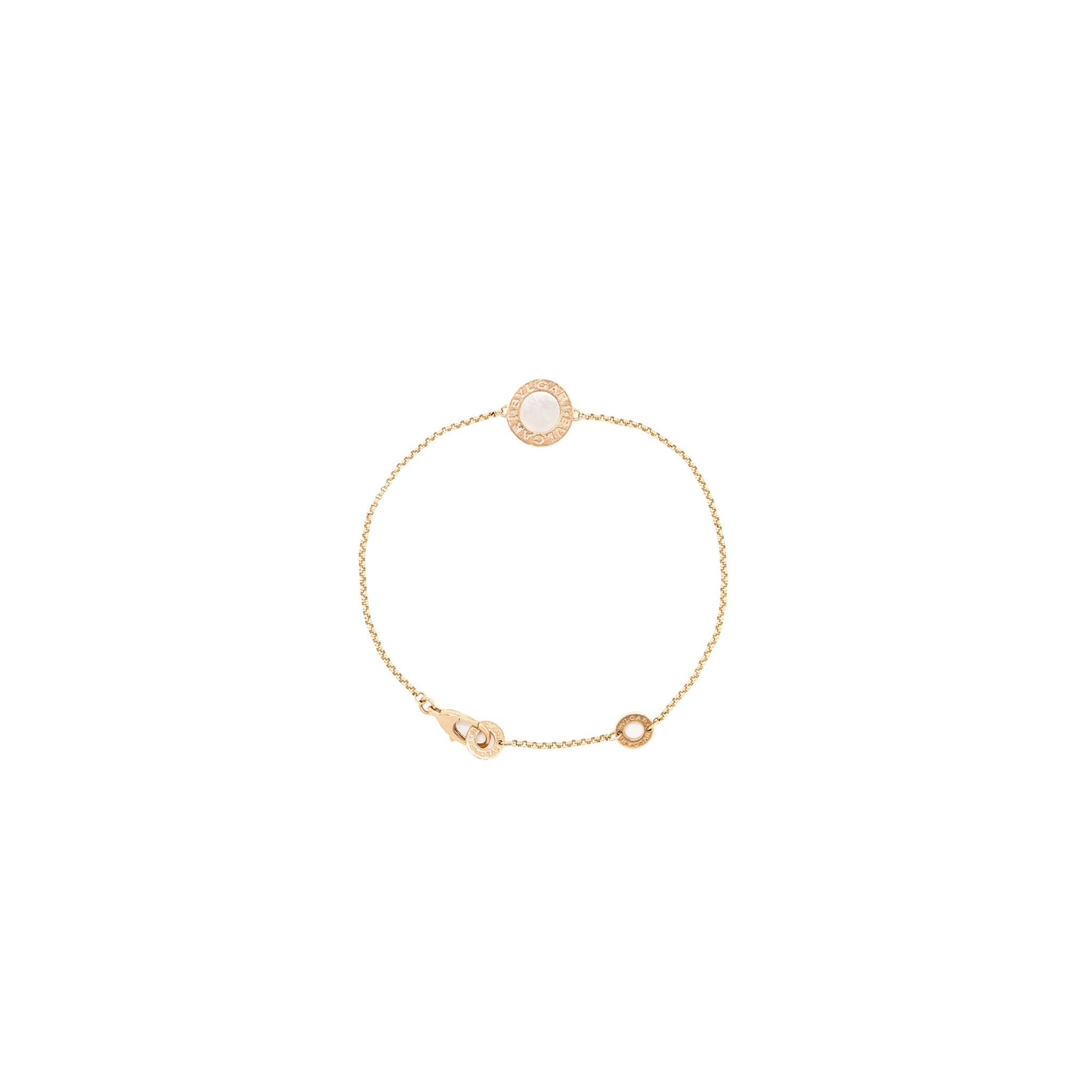 BVLGARI BVLGARI BRACELET ROSE GOLD/MOTHER OF PEARL