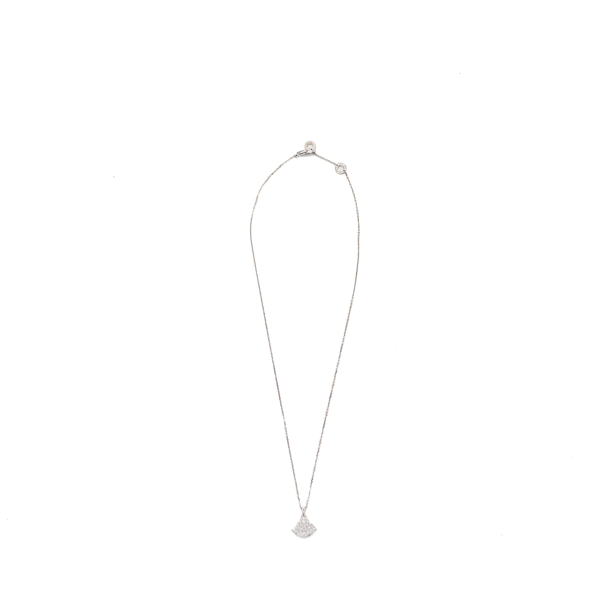 BVLGARI DIVA’S DREAM NECKLACE 18K WHITE GOLD DIAMONDS