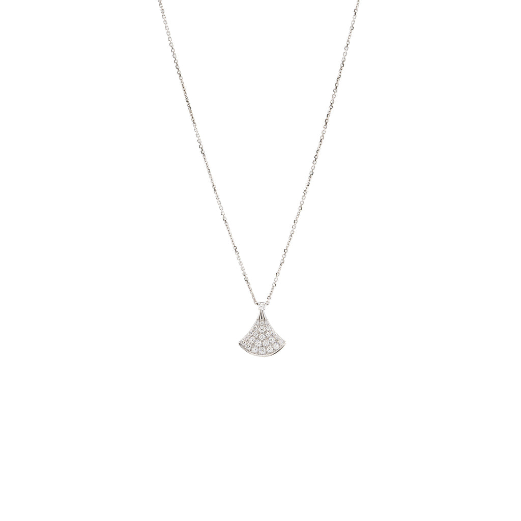 BVLGARI DIVA’S DREAM NECKLACE 18K WHITE GOLD DIAMONDS