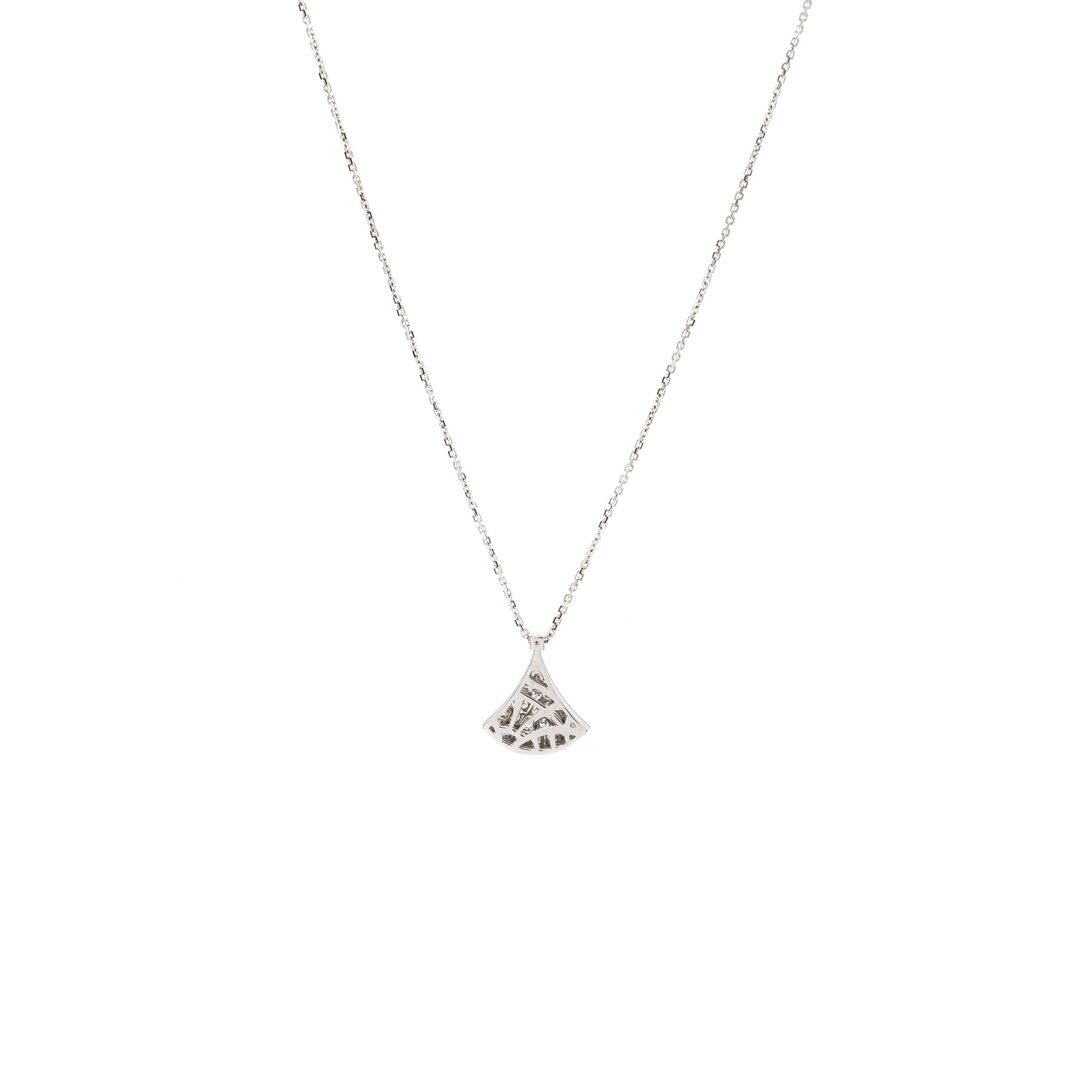 BVLGARI DIVA’S DREAM NECKLACE 18K WHITE GOLD DIAMONDS