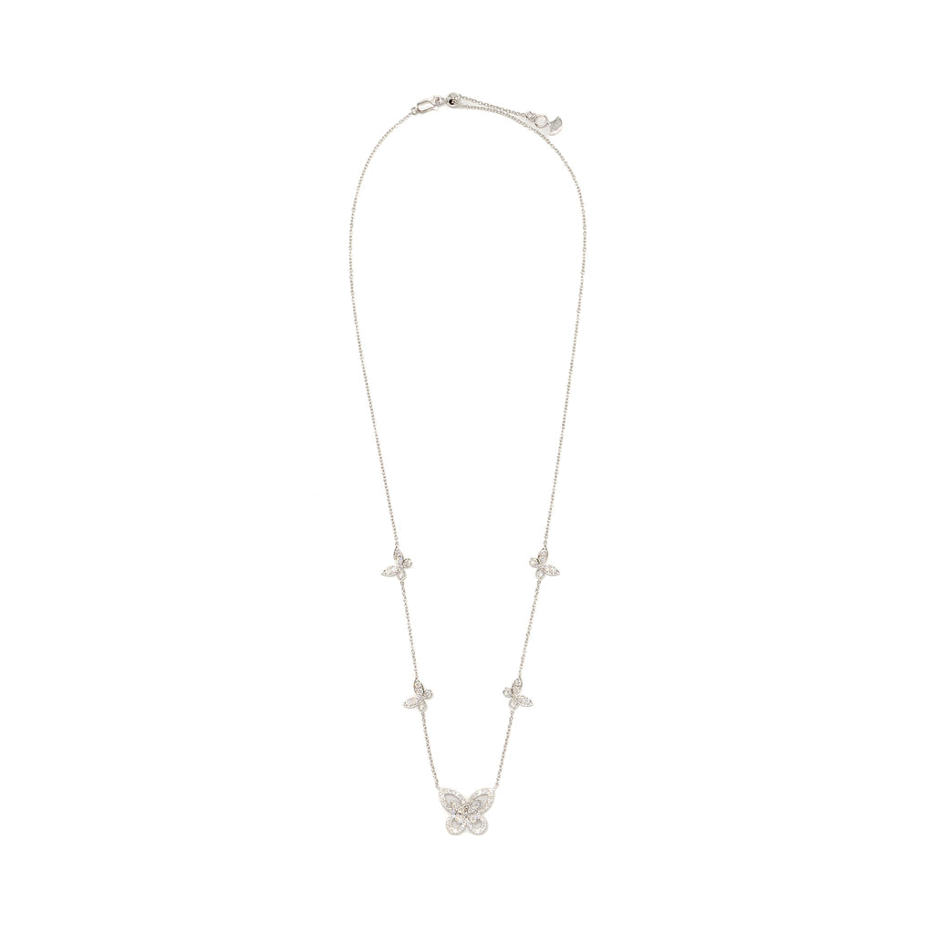 GRAFF MULTI BUTTERFLY SILHOUETTE DIAMOND PENDANT WHITE GOLD, DIAMONDS