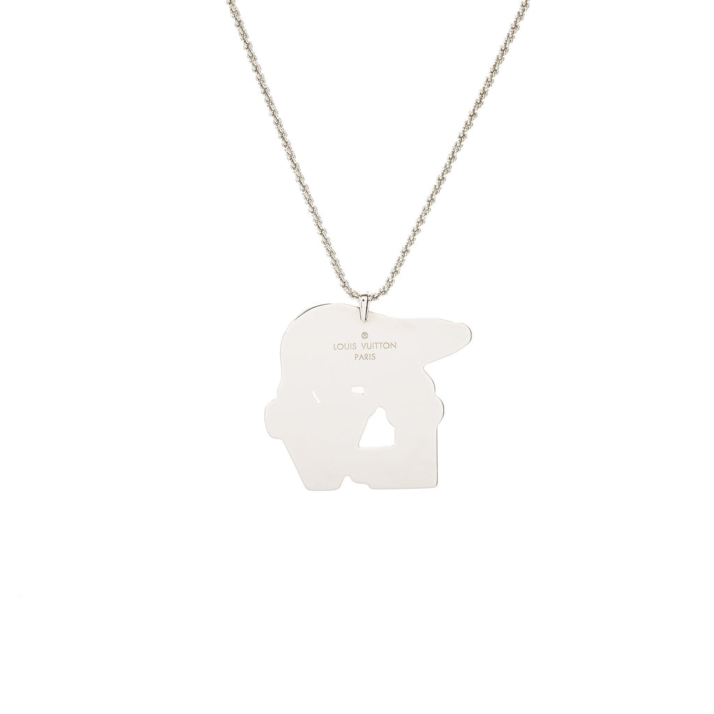 LOUIS VUITTON X NIGO MOUNTAIN BEAR NECKLACE SHW