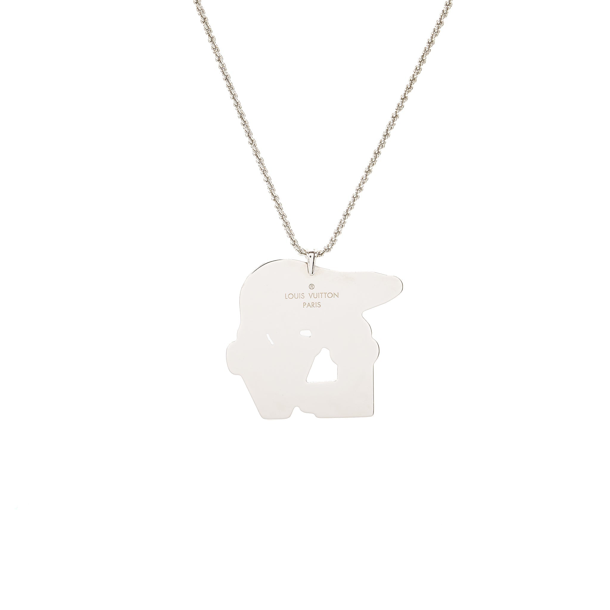 LOUIS VUITTON X NIGO MOUNTAIN BEAR NECKLACE SHW