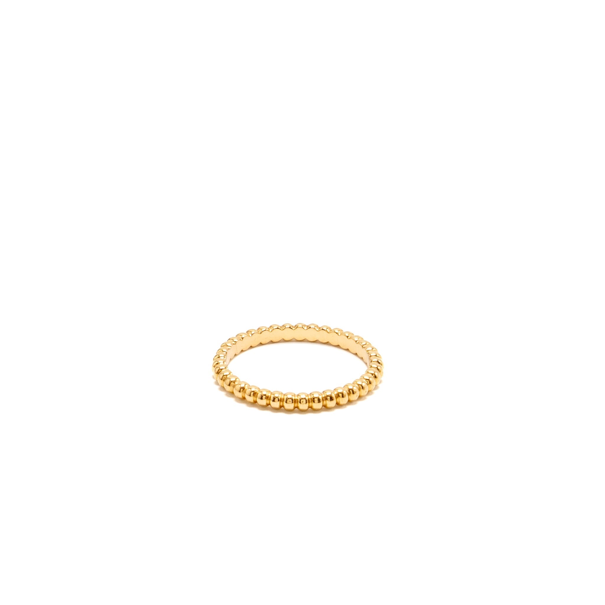 VAN CLEEF & ARPELS PERLÉE PEARLS OF GOLD RING ROSE GOLD