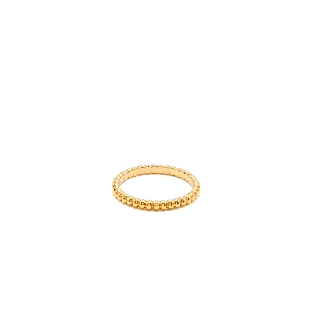 VAN CLEEF & ARPELS PERLÉE PEARLS OF GOLD RING ROSE GOLD
