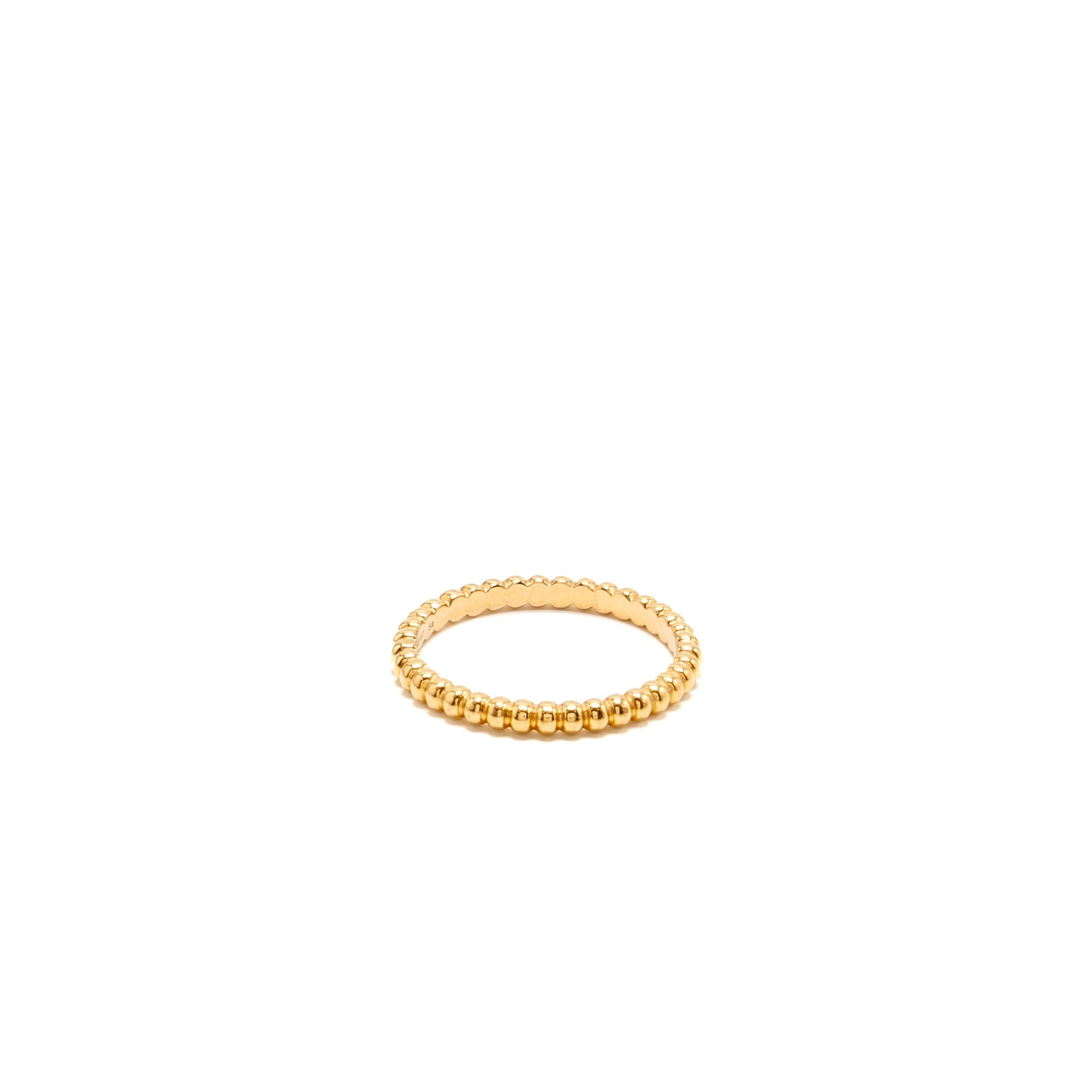 VAN CLEEF & ARPELS PERLÉE PEARLS OF GOLD RING ROSE GOLD