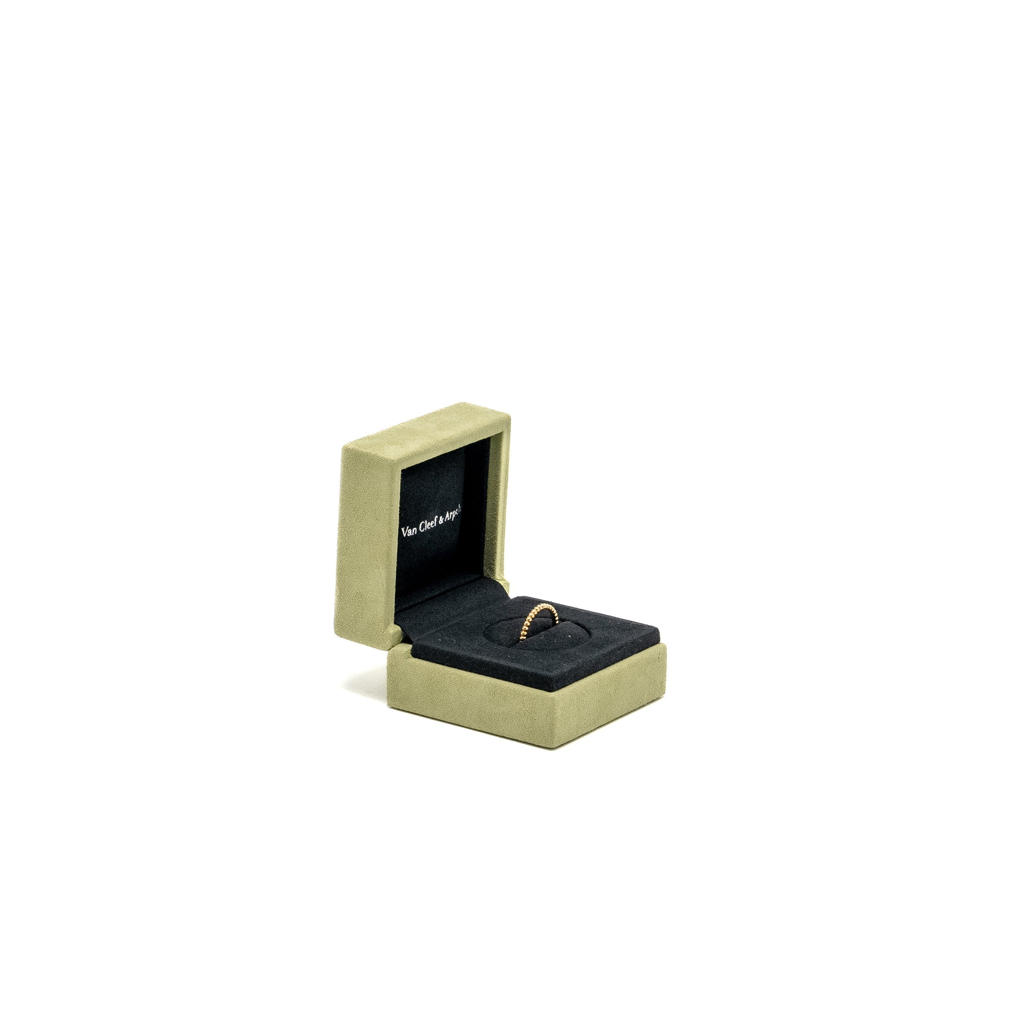 VAN CLEEF & ARPELS PERLÉE PEARLS OF GOLD RING ROSE GOLD