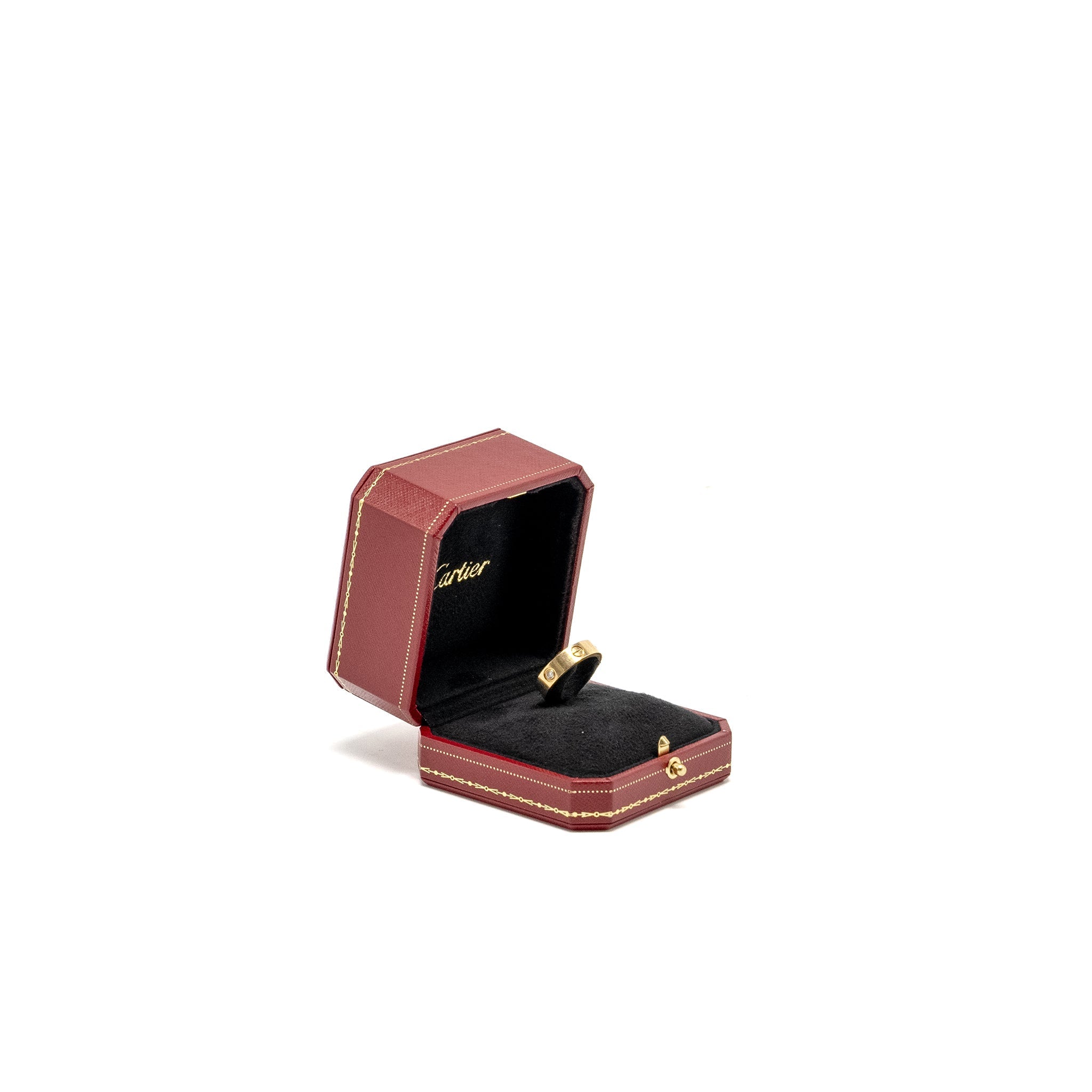 CARTIER LOVE RING YELLOW GOLD / 3 DIAMONDS