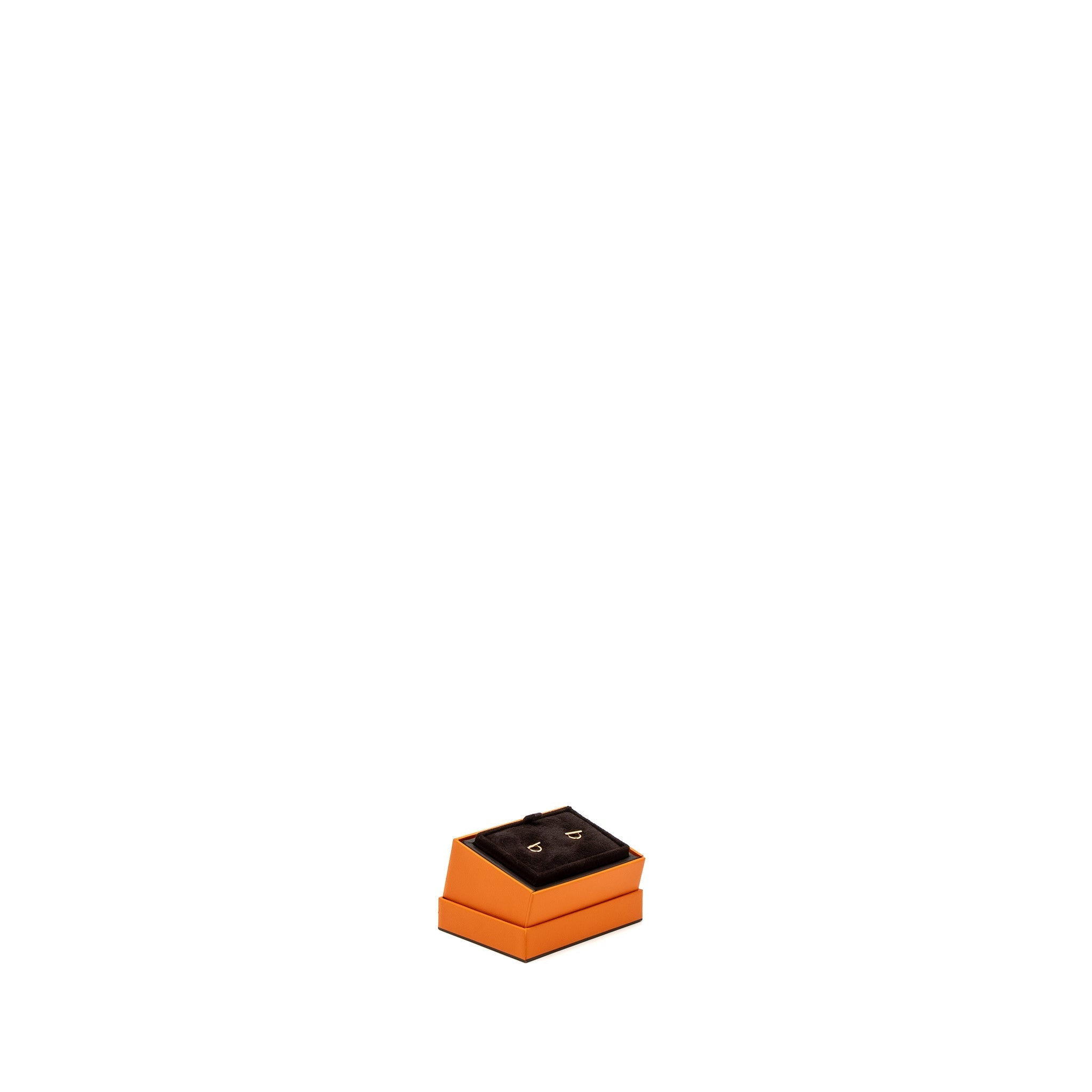 HERMES ECHAPPEE EARRINGS ROSE GOLD