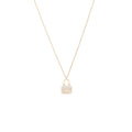 HERMES AMULETTES CONSTANCE PENDANT ROSE GOLD WITH DIAMONDS