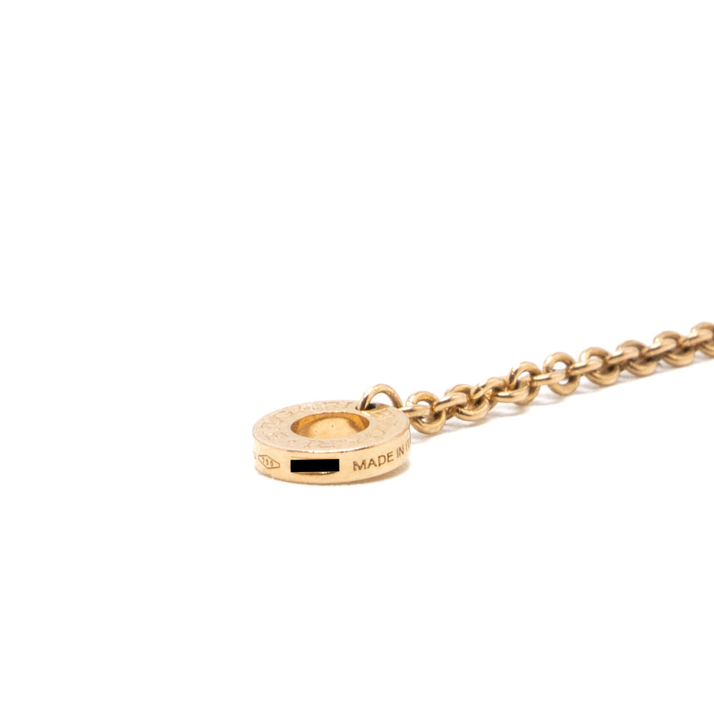 BVLGARI B ZERO NECKLACE ROSE GOLD WITH CERAMIC