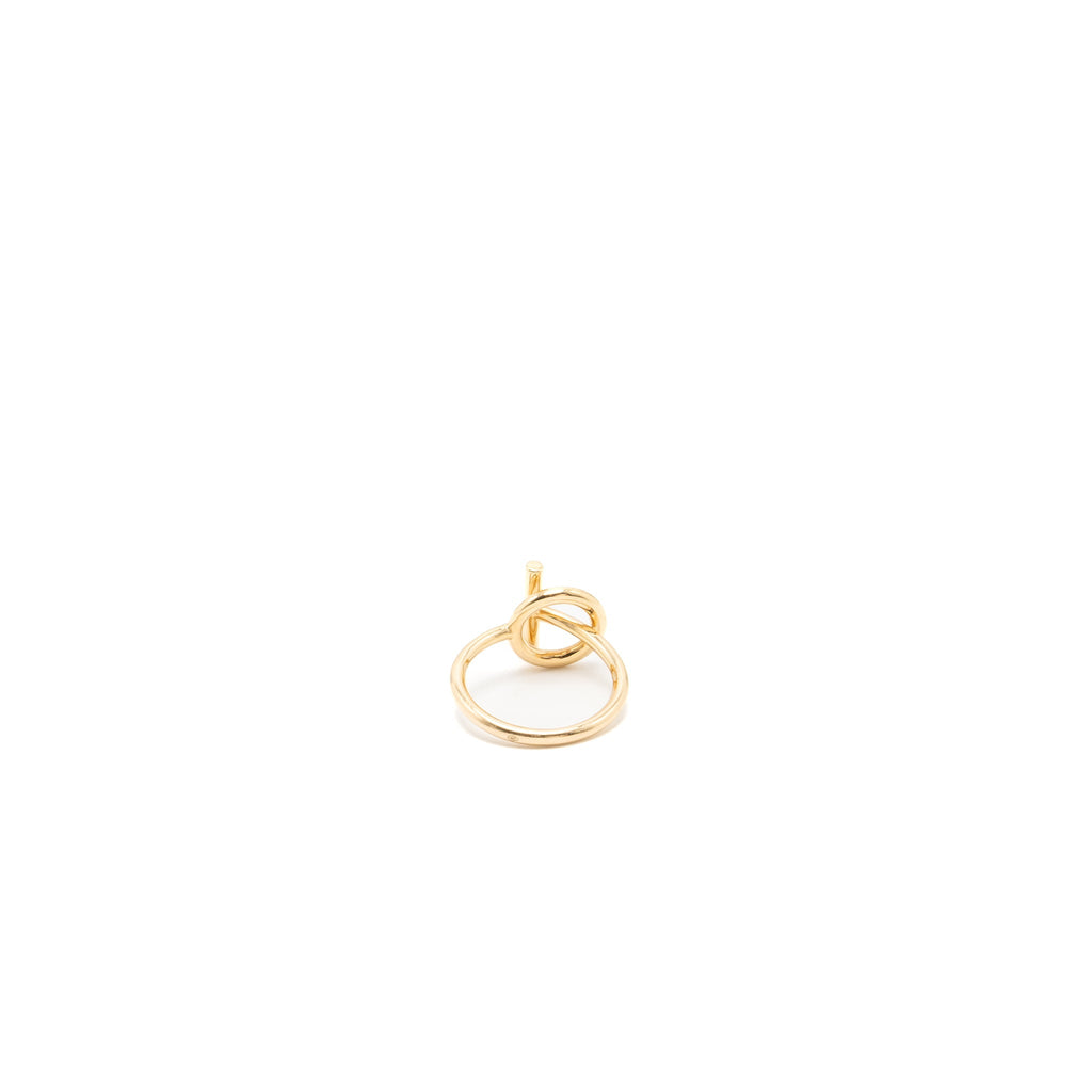 HERMES ECHAPPEE HERMES RING ROSE GOLD DIAMONDS
