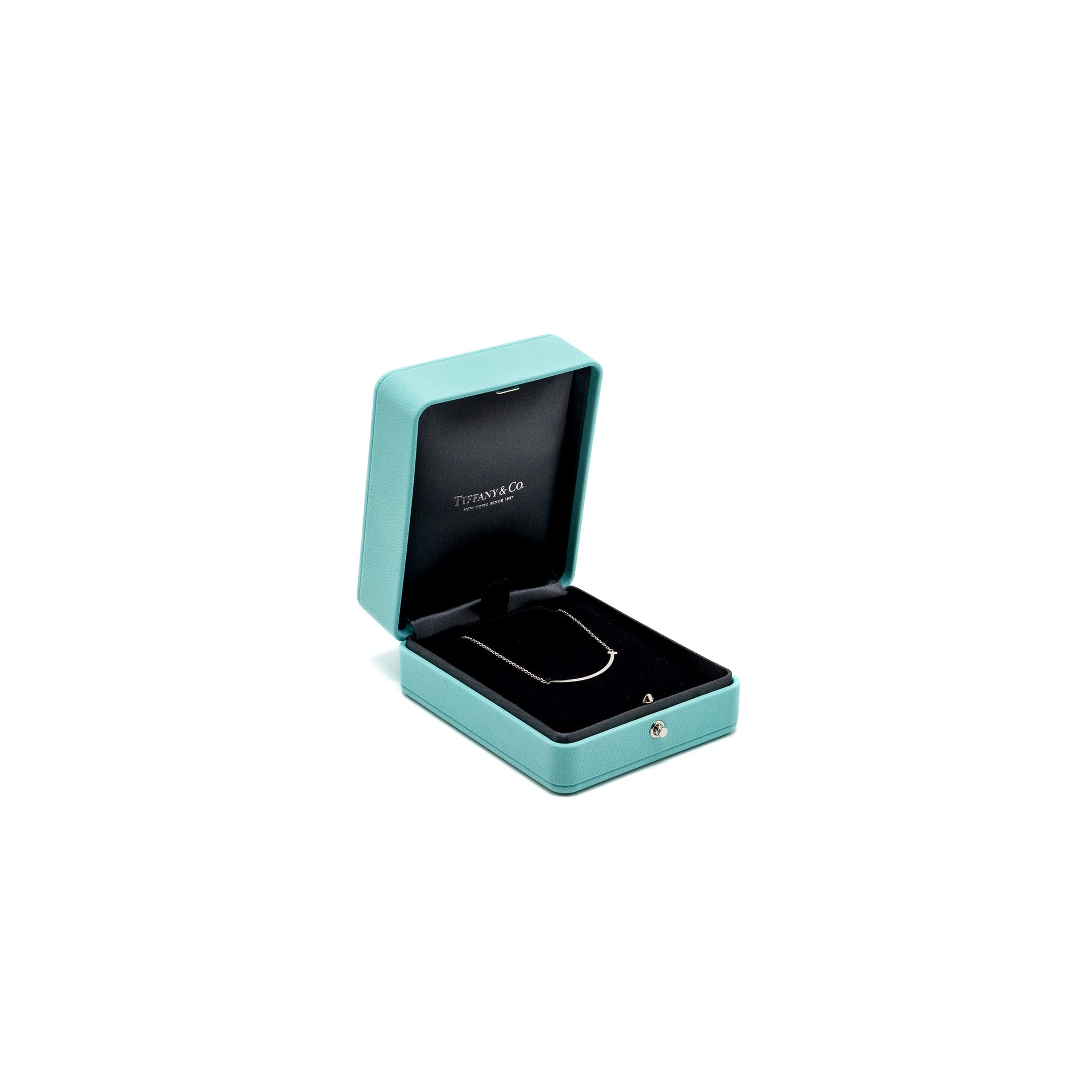 TIFFANY SMILE PENDANT SMALL VERSION WHITE GOLD