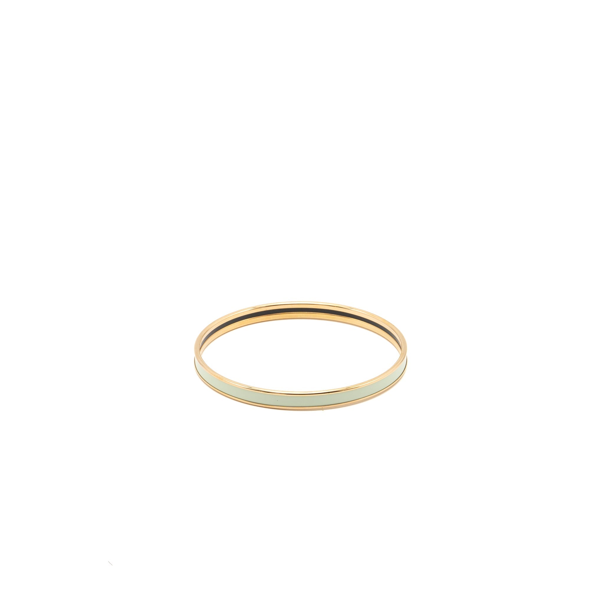 HERMES UNI BANGLE VERT FIZZ RGHW